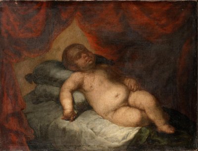 Infant Christ Asleep by Bartolomé Esteban Murillo